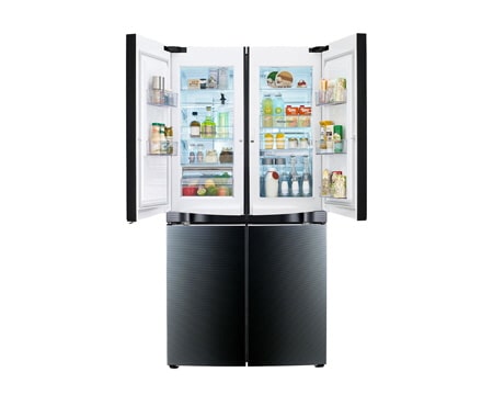LG 36 Cu Ft 6Door French Door Refrigerator with Dual Door-In-Door™, GR-D36FBGHL, thumbnail 4